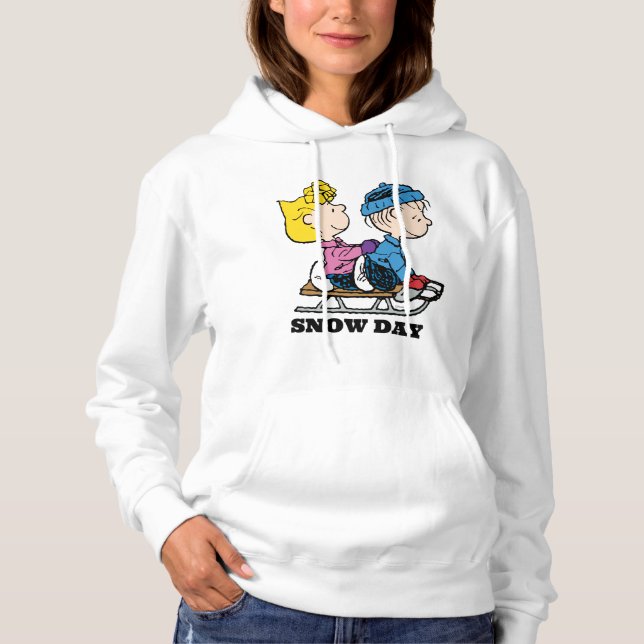 Jordnötter | Sally & Linus Sled Riding T Shirt (Framsida)
