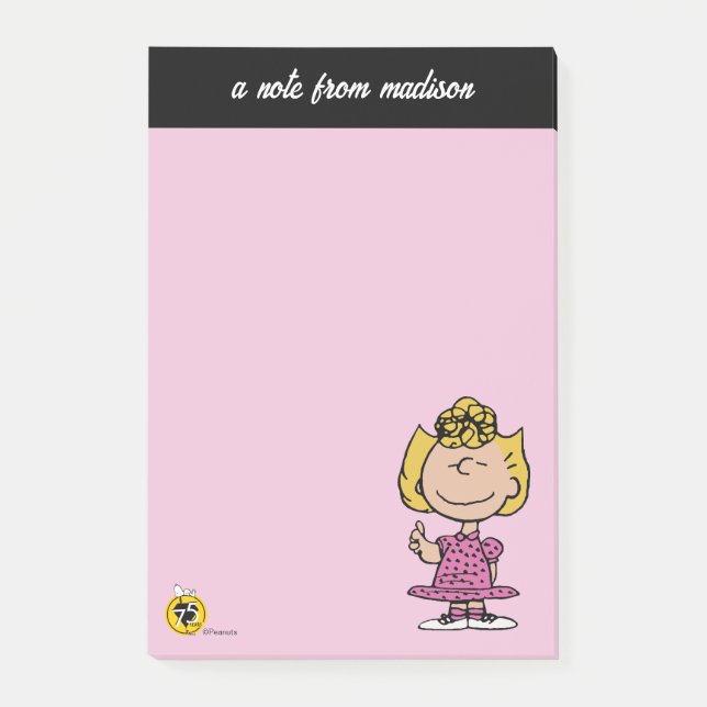 Jordnötter | Sally Toppen Smile Post-it Block (Framsida)