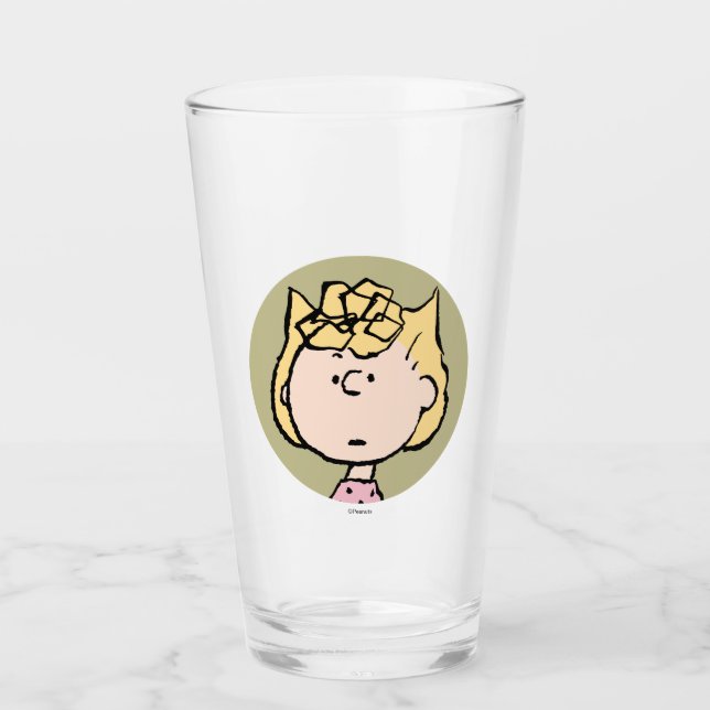 Jordnötter | Sally's Ansikte Glaskopp (Framsida)