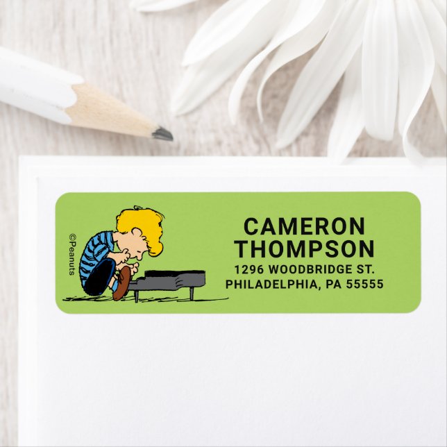 Jordnötter | Schroeder Returadress Etikett (Insitu)