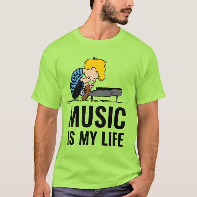 Jordnötter | Schroeder T Shirt (Framsida)