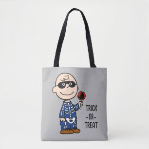 Jordnötter Skeleton Charlie Brown Tygkasse