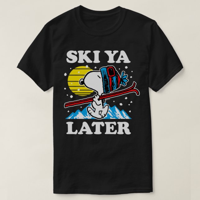 Jordnötter Ski Ya Senater T Shirt (Design framsida)