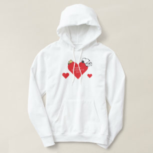 Jordnötter   Skogstam och snoopy Valentine Hoodie