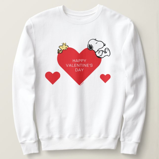 Jordnötter | Skogstam och snoopy Valentine T Shirt (Design framsida)