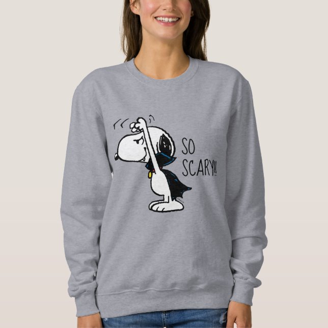 Jordnötter | Skrämmande vampyr Snoopy T Shirt (Framsida)