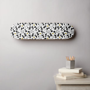 Jordnötter Skugga av sofiopy & Woodstock Mönster Mini Skateboard Bräda 18,5 Cm