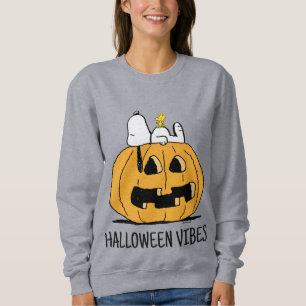 Jordnötter   Snoopy and Woodstock Jack-O-Lantern T Shirt