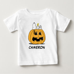 Jordnötter Snoopy and Woodstock Jack-O-Lantern T Shirt