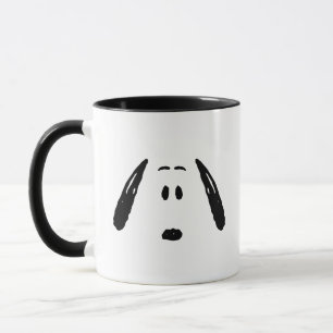 Jordnötter Snoopy Ansikte Mugg