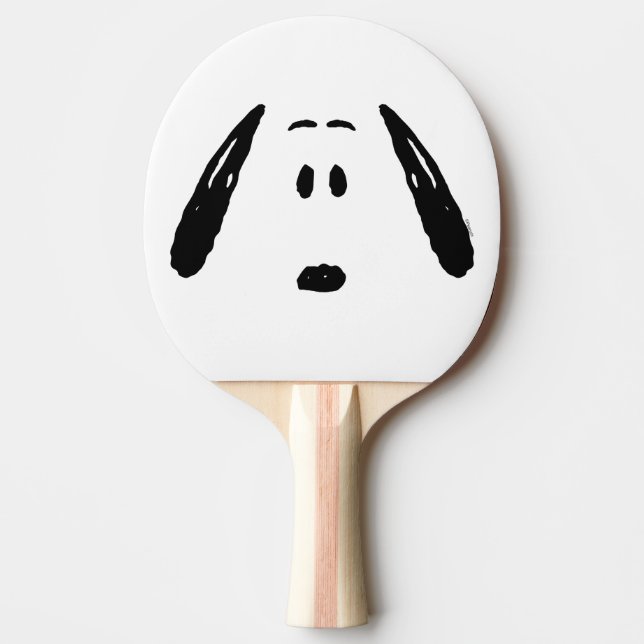 Jordnötter | Snoopy Ansikte Pingisracket (Framsidan)