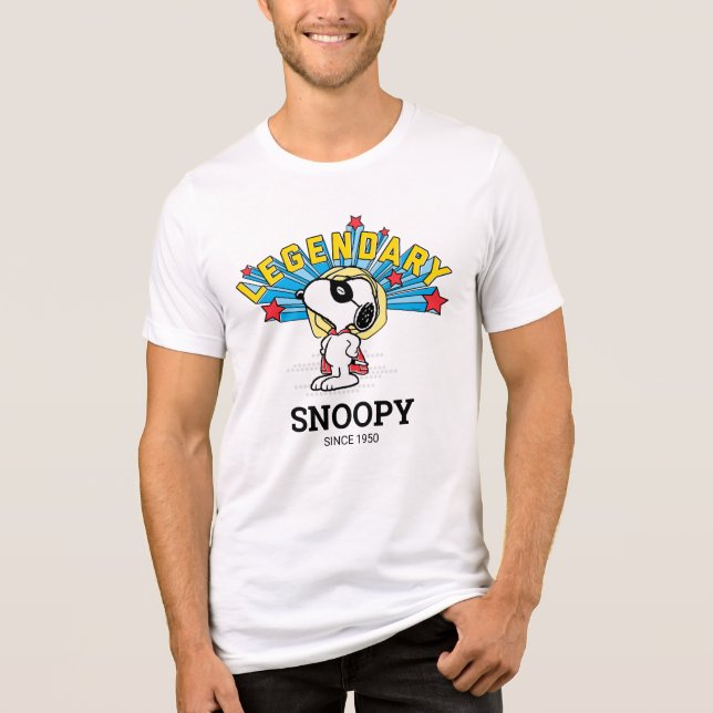 Jordnötter | Snoopy är Legendary T Shirt (Framsida)