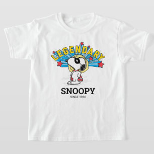 Jordnötter Snoopy är Legendary T Shirt