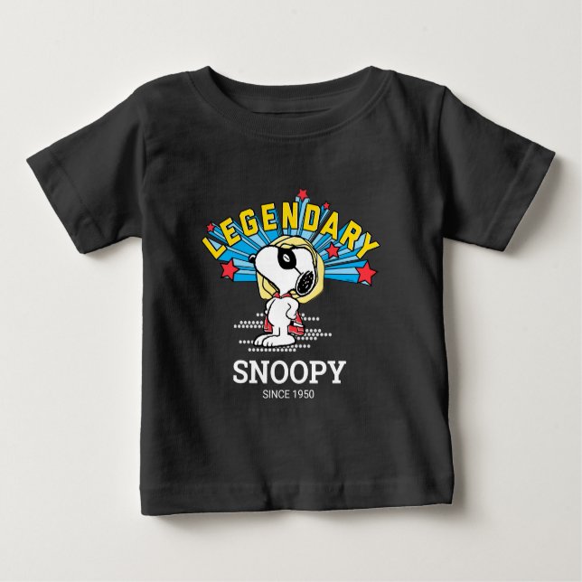 Jordnötter | Snoopy är Legendary T Shirt (Framsida)