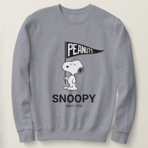 Jordnötter   Snoopy Athletic Department Lång Ärmad Tröja