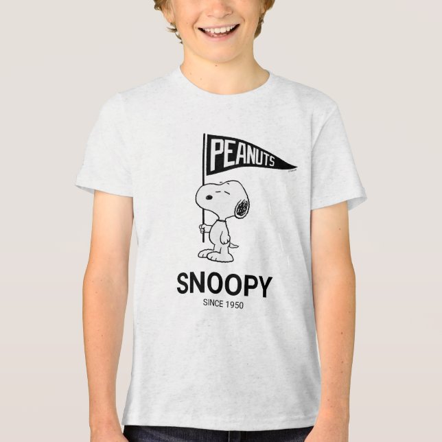 Jordnötter | Snoopy Athletic Department T Shirt (Framsida)