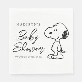 Jordnötter Snoopy | Babyskor Pappersservett