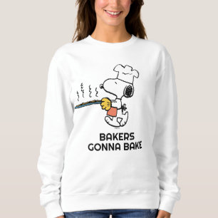 Jordnötter Snoopy Baking Cookies T Shirt