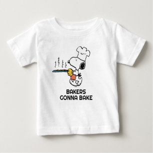 Jordnötter   Snoopy Baking Cookies T Shirt