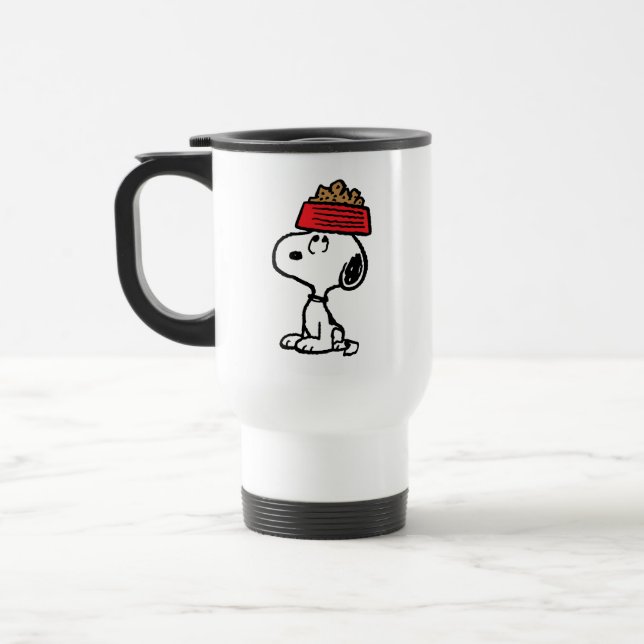 Jordnötter | Snoopy Balanserar hans Hund Dish Resemugg (Vänster)