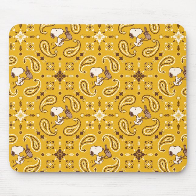 Jordnötter | Snoopy Bandana Cowboy Musmatta (Framsidan)