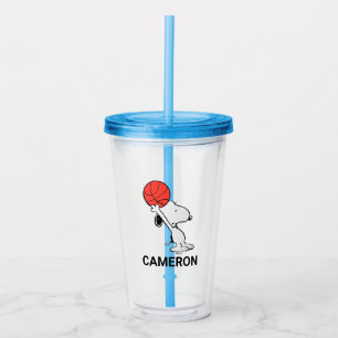 Jordnötter Snoopy Basketball Ring Shot Take Away Mugg