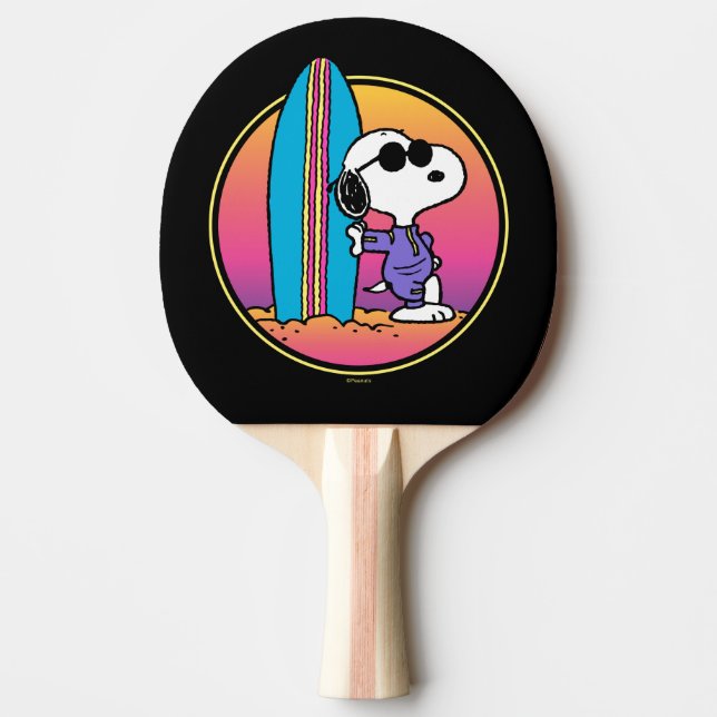 Jordnötter | Snoopy Beach Beagle Pingisracket (Framsidan)