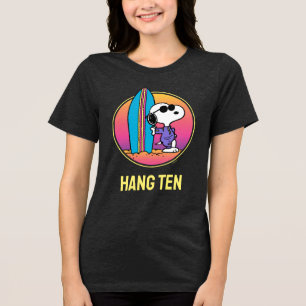 Jordnötter Snoopy Beach Beagle T Shirt