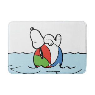 Jordnötter   Snoopy Beach Boll Beach Badrumsmatta