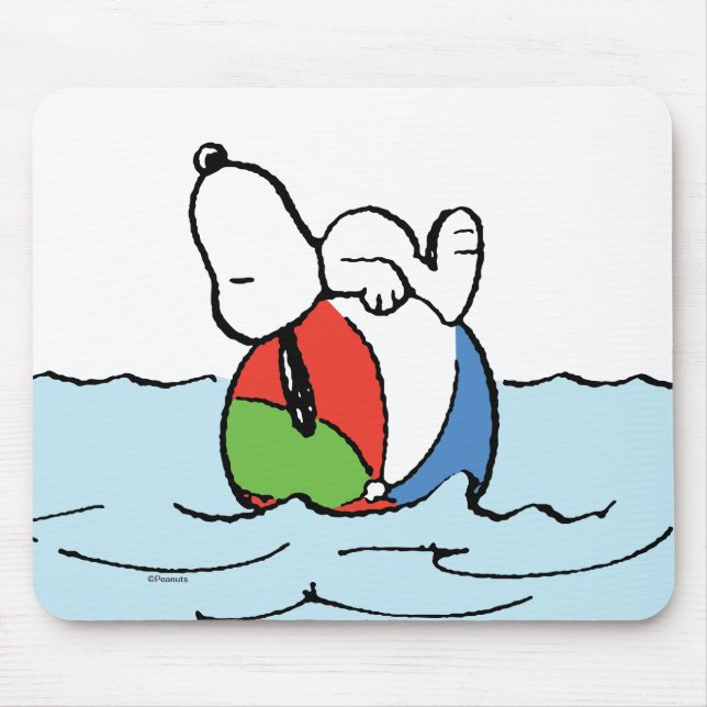 Jordnötter | Snoopy Beach Boll Beach Musmatta (Framsidan)