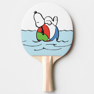 Jordnötter   Snoopy Beach Boll Beach Pingisracket