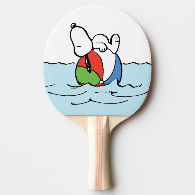 Jordnötter | Snoopy Beach Boll Beach Pingisracket (Framsidan)