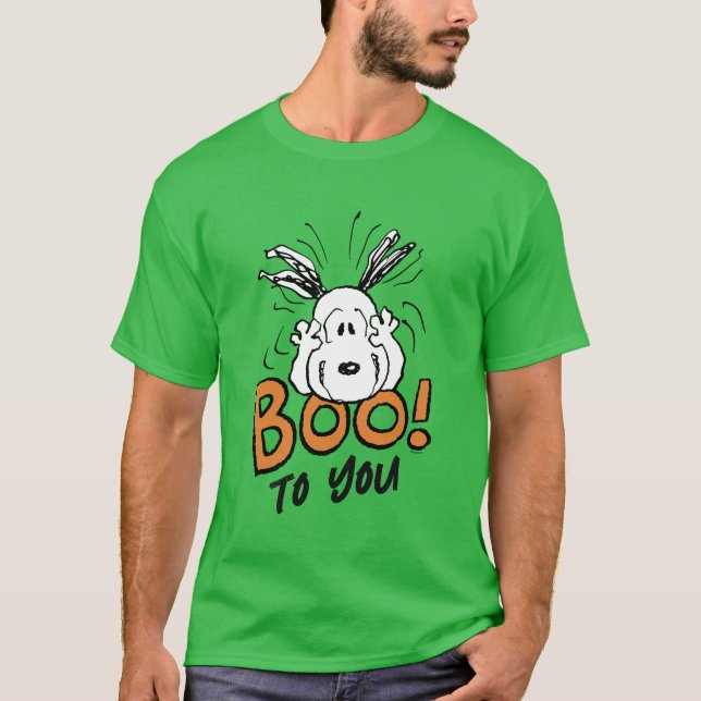 Jordnötter | Snoopy Boo T Shirt (Framsida)