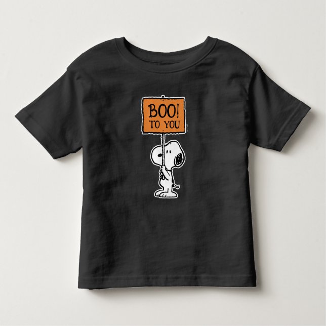 Jordnötter| Snoopy Boo! T Shirt (Framsida)