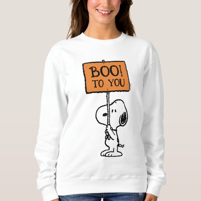 Jordnötter | Snoopy Boo! T Shirt (Framsida)