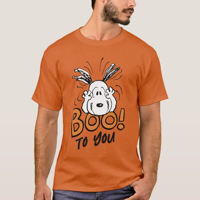 Jordnötter | Snoopy Boo T Shirt (Framsida)