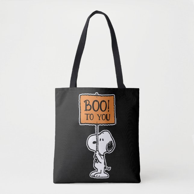 Jordnötter | Snoopy Boo! Tygkasse (Framsida)