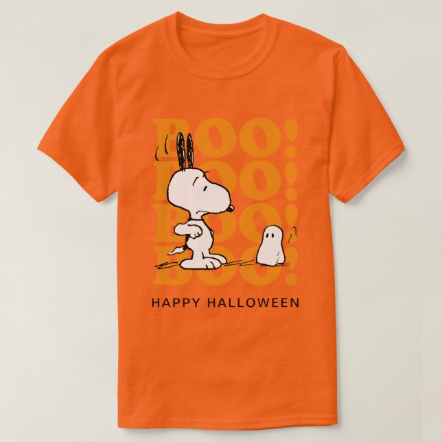 Jordnötter | Snoopy & Boos T Shirt (Design framsida)