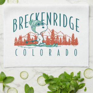 Jordnötter Snoopy Breckenridge Colorado Kökshandduk