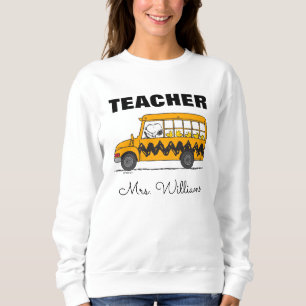 Jordnötter Snoopy Buss Driver Lärare T Shirt