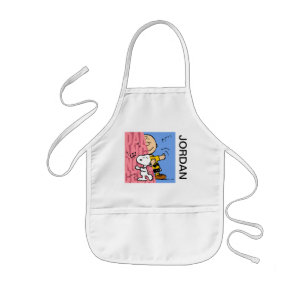 Jordnötter Snoopy & Charlie Brown Halvdans Barnförkläde