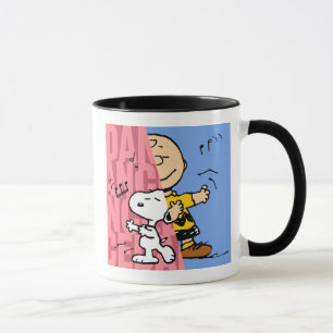 Jordnötter Snoopy & Charlie Brown Halvdans Mugg
