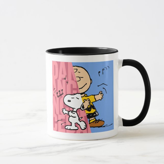 Jordnötter | Snoopy & Charlie Brown Halvdans Mugg (Höger)