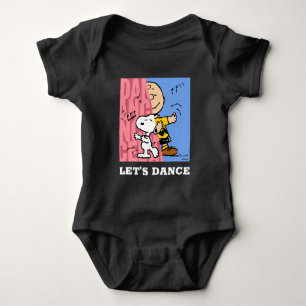 Jordnötter Snoopy & Charlie Brown Halvdans T Shirt