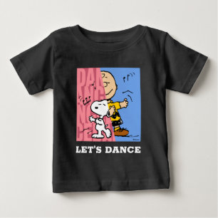 Jordnötter Snoopy & Charlie Brown Halvdans T Shirt