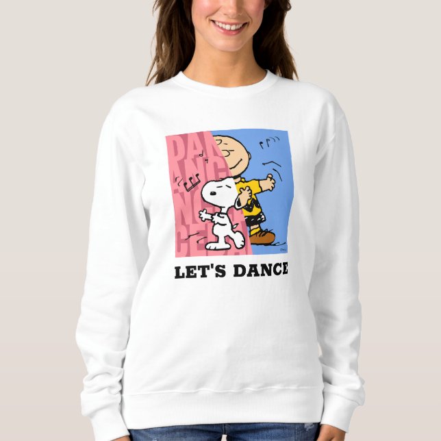 Jordnötter | Snoopy & Charlie Brown Halvdans T Shirt (Framsida)