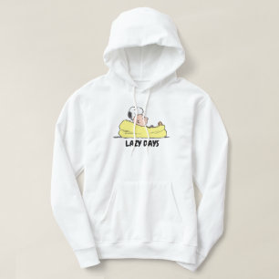 Jordnötter   Snoopy & Charlie Brown i Bean Bag Ord Hoodie
