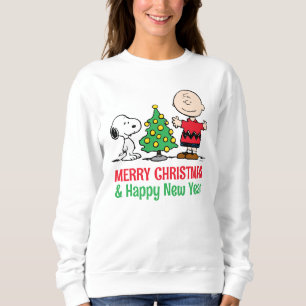 Jordnötter   Snoopy & Charlie Brown Julgran T Shirt