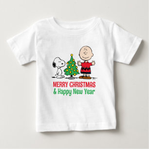 Jordnötter Snoopy & Charlie Brown Julgran T Shirt