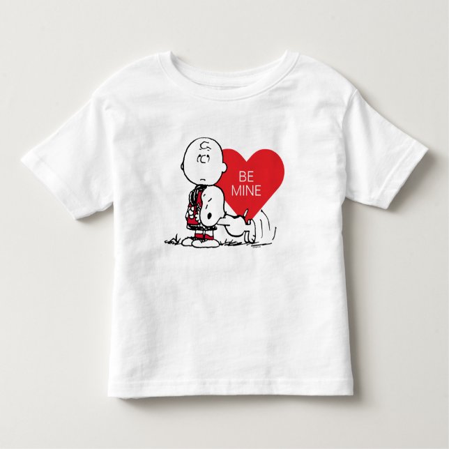 Jordnötter | Snoopy & Charlie Brown Valentine T Shirt (Framsida)